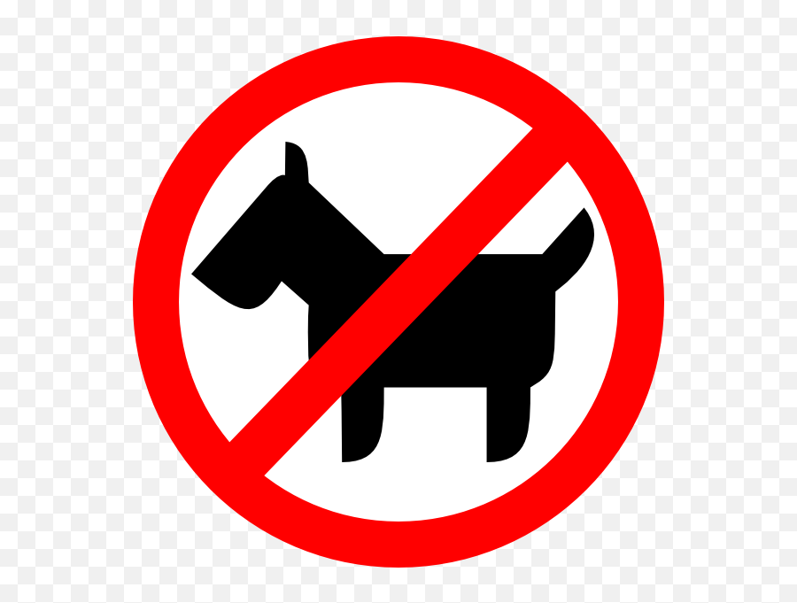 Sign No Animals Clip Art At Clker - No Animals Clipart Emoji,Animal Png