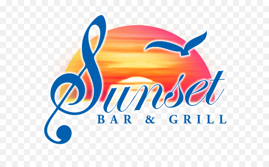Sunset Bar Grill Emoji,Sunset Logo