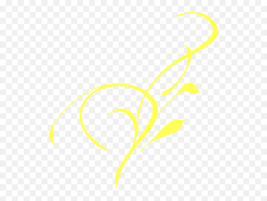 Download Swirls Clipart Yellow - Yellow Swirl No Background Emoji,Swirls Clipart
