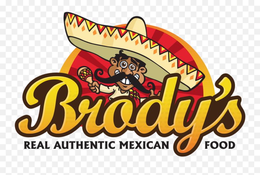 Brodys Mexican Food Decorworx - Mexican Gun Emoji,Mexican Logo