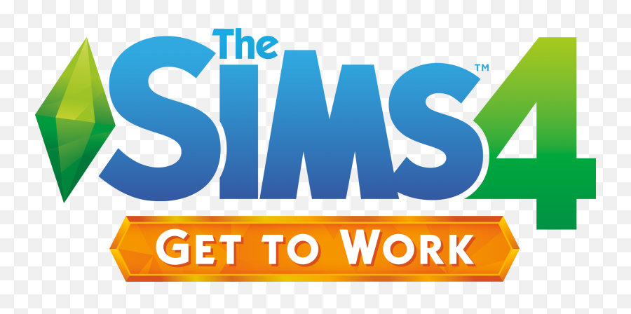 The Sims 4 Get To Work Logo - Sims 4 Get To Work Emoji,Work Logo