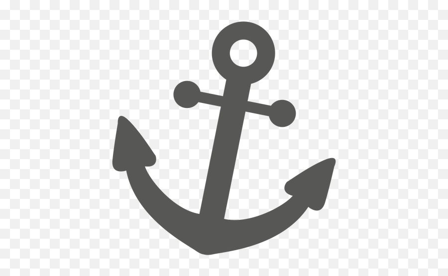 Anchor Clipart Gray Pencil And In Color - Transparent Background Anchor Icon Emoji,Anchor Clipart