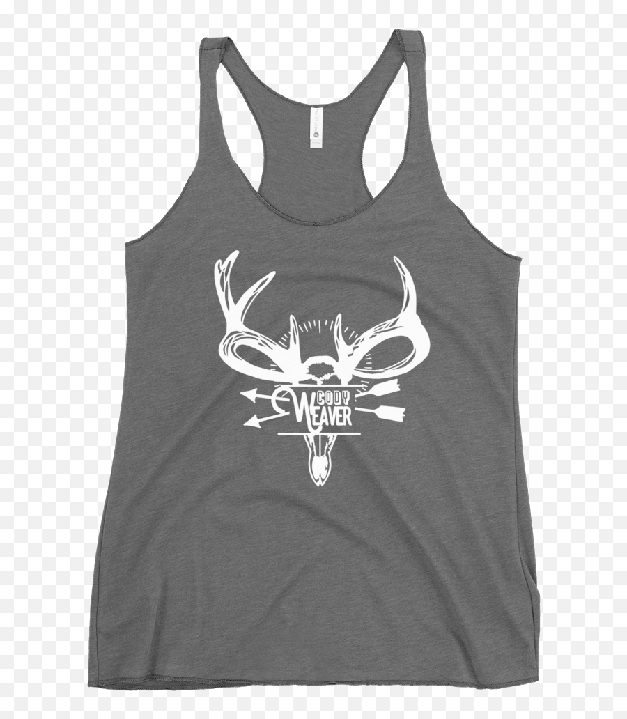 Cody Weaver Game Print Womans Tank - Sleeveless Shirt Emoji,Deer Head Logo