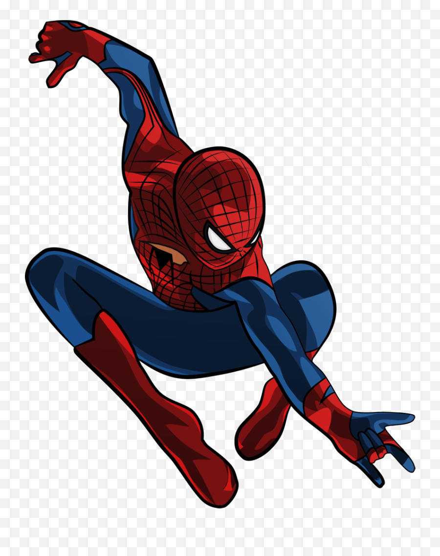 Number 4 Clipart Spiderman - Easy Drawing The Amazing Spider Man Emoji,Spiderman Clipart