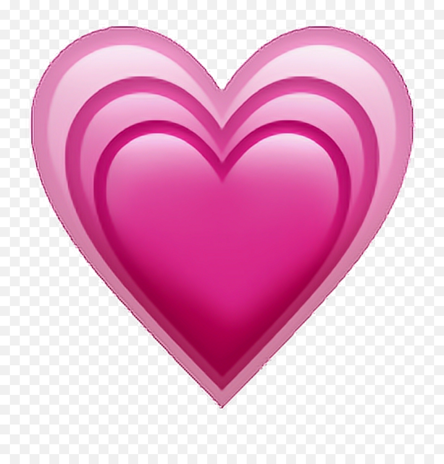 Pink Heart Emoji Png - Emoji Love Iphone Png,Emoji Transparent