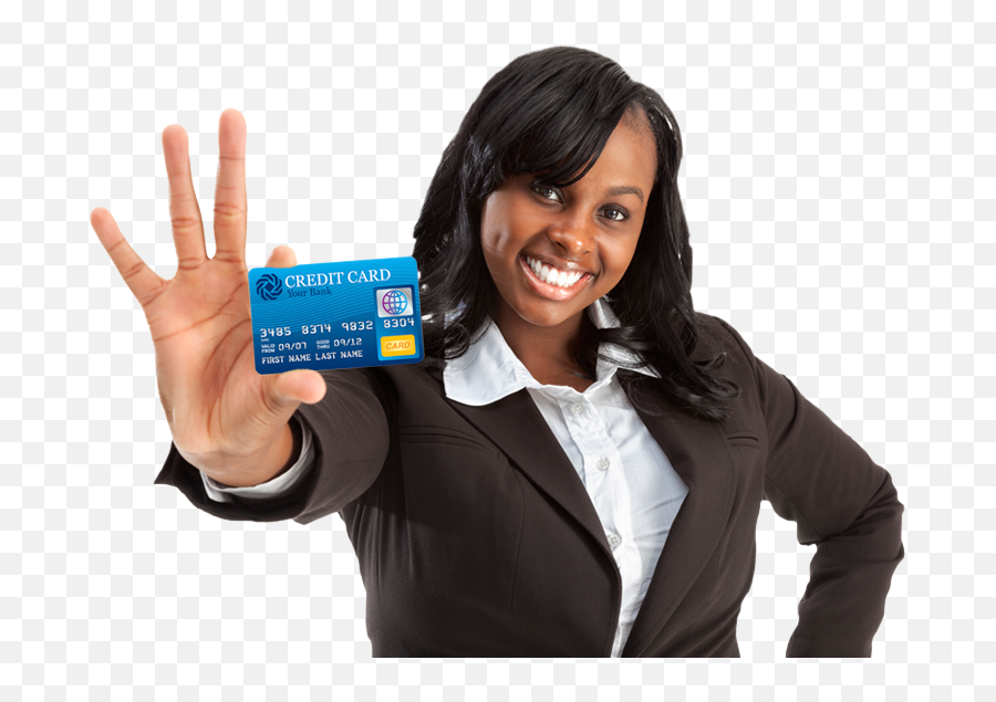 Female Hand Holding Credit Card Png - Woman Holding Credit Card Png Emoji,Credit Card Png
