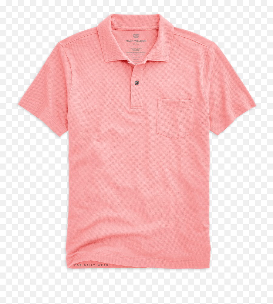 Vesper Polo - Mack Weldon Vesper Polo Shirt Emoji,Polo Shirts With Big Logo