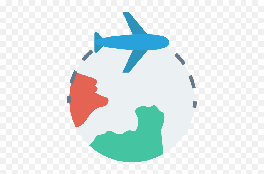 World - Flat Travel Icon Png Emoji,World Icon Png