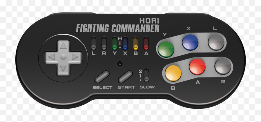 Wireless Fighting Commander For Snes - Hori Fighting Commander Snes Emoji,Snes Png