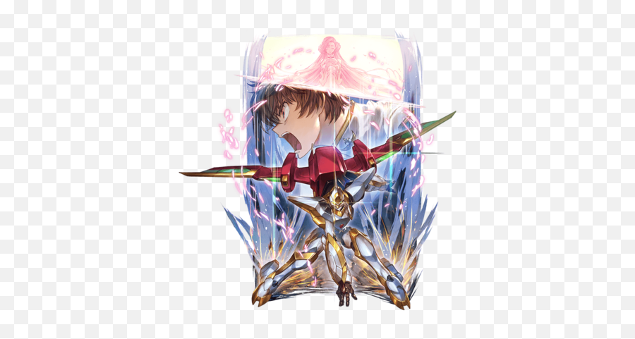 First Impressions Granblue Fantasy X Code Geass The Blue - Granblue Fantasy Code Geass Suzaku Emoji,Anime Zoom Png