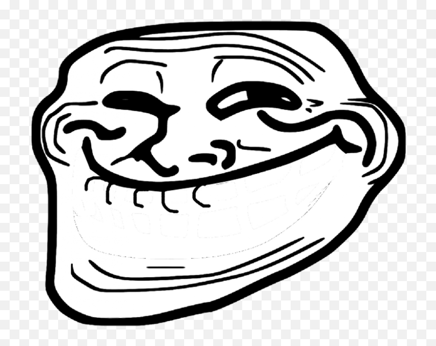 Rage Comics Troll Face Png Clipart - Troll Face Png Emoji,Troll Face Png