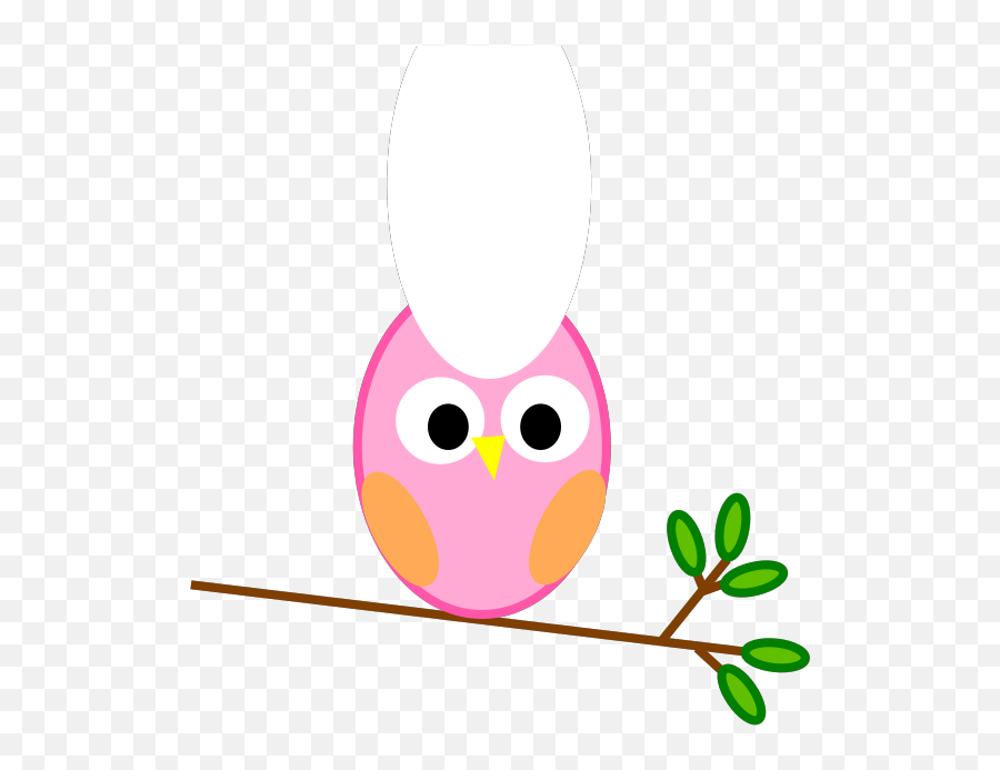 Light Pink Owl Svg Clip Arts Download - Download Clip Art Emoji,Christmas Owl Clipart