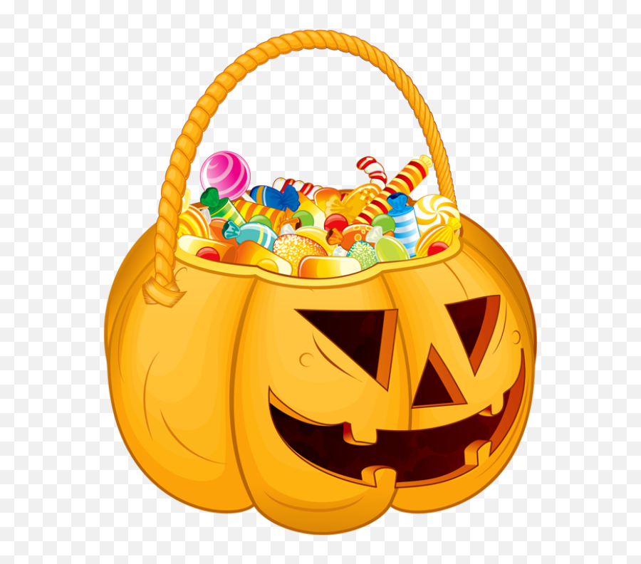 Candy Pumpkin Jpg Download Png Files - Transparent Halloween Candy Bag Emoji,Halloween Candy Clipart