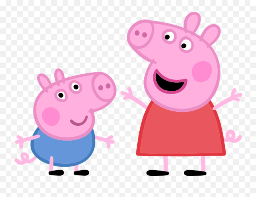 Peppa Pig And Violence Study Finds - Peppa Pig Emoji,Peppa Pig Png