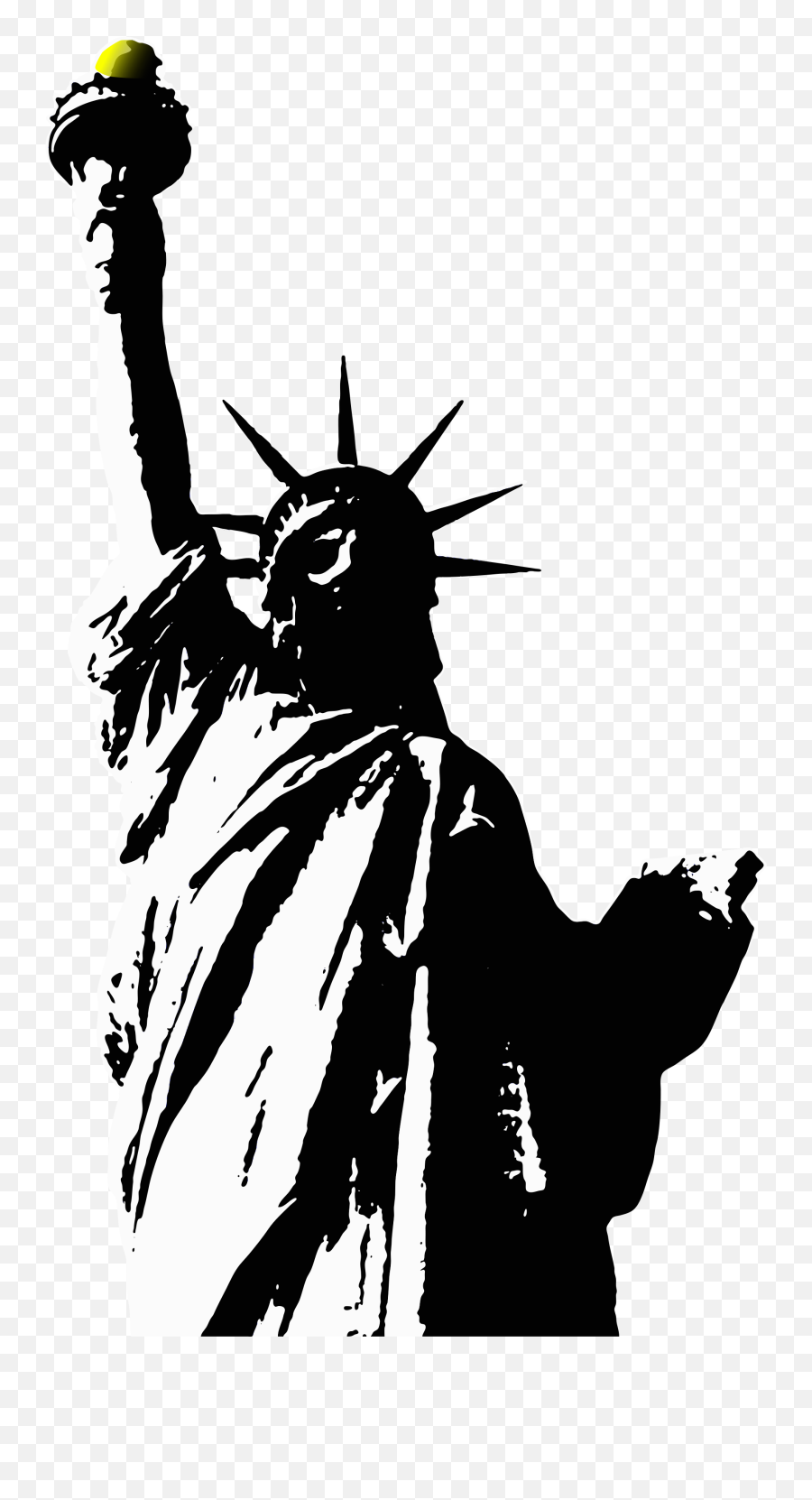 Statue Of Liberty Png - Outline Statue Of Liberty Png Emoji,Statue Of Liberty Clipart