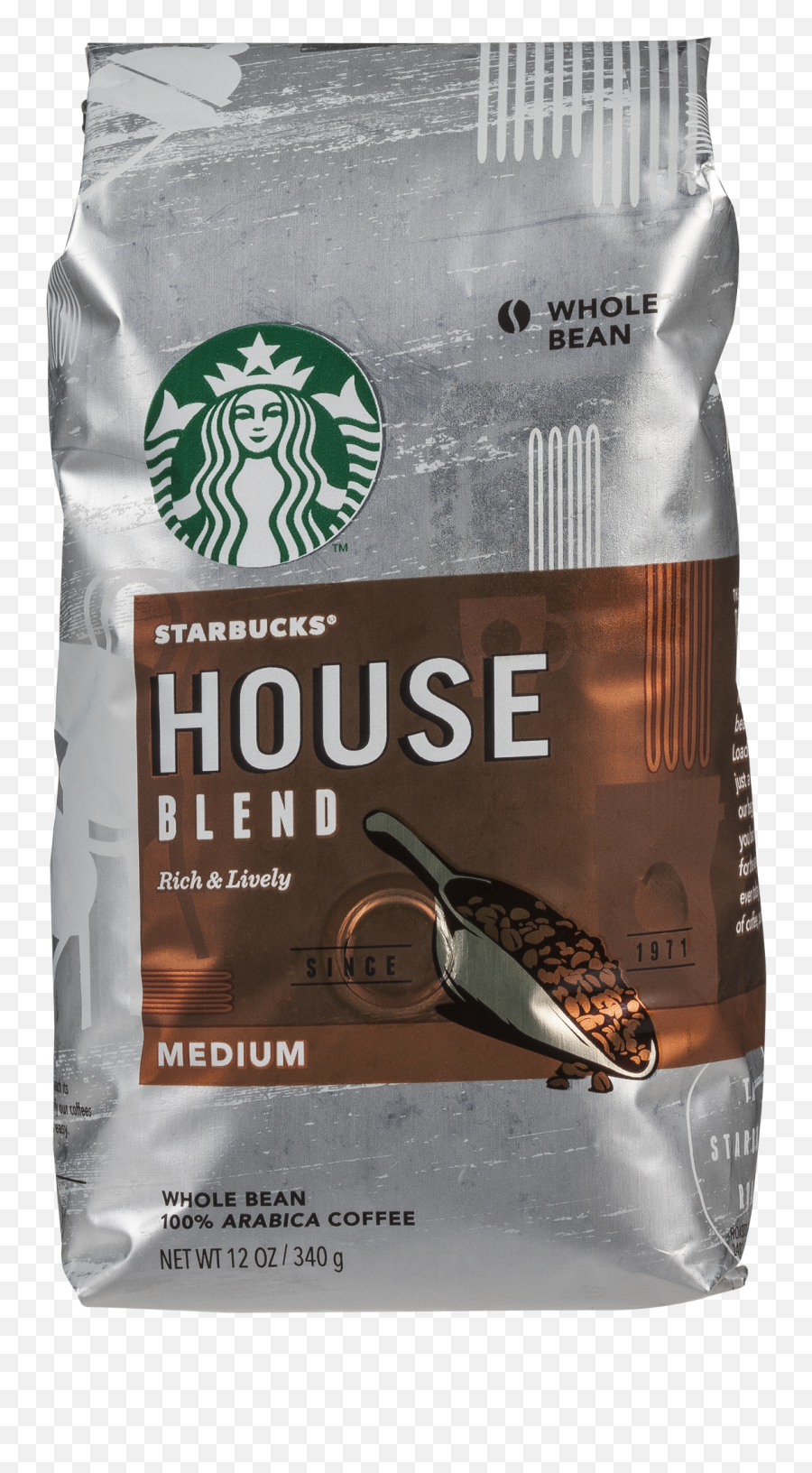 Starbucks House Blend Whole Bean Coffee - Consumer Reports Emoji,Starbucks Transparent