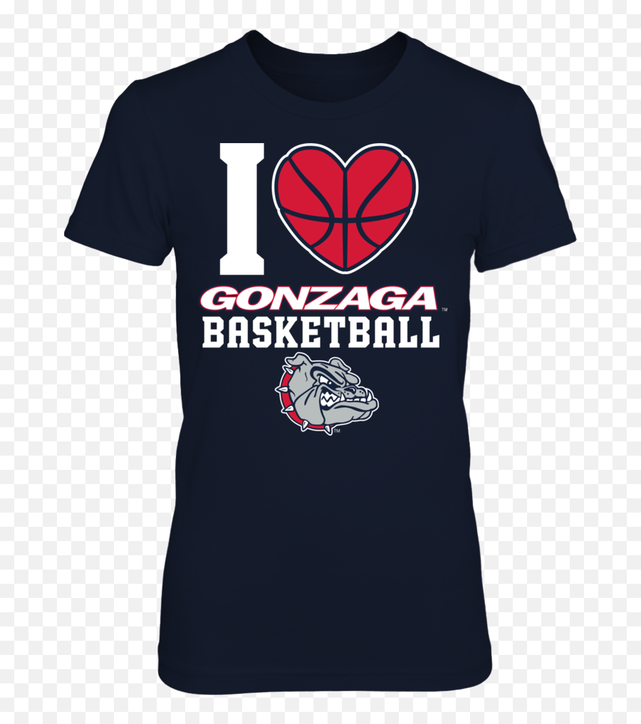 Gonzaga Bulldogs Fanprint Emoji,Heart Basketball Png