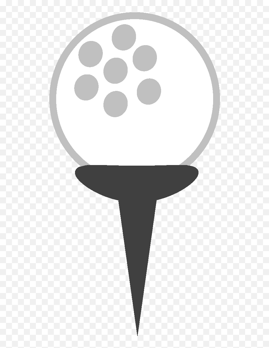 Kisekae Prop Golf Ball With Tee By - Cartoon Golf Ball On Transparent Background Golf Cartoon Emoji,Golf Ball Clipart
