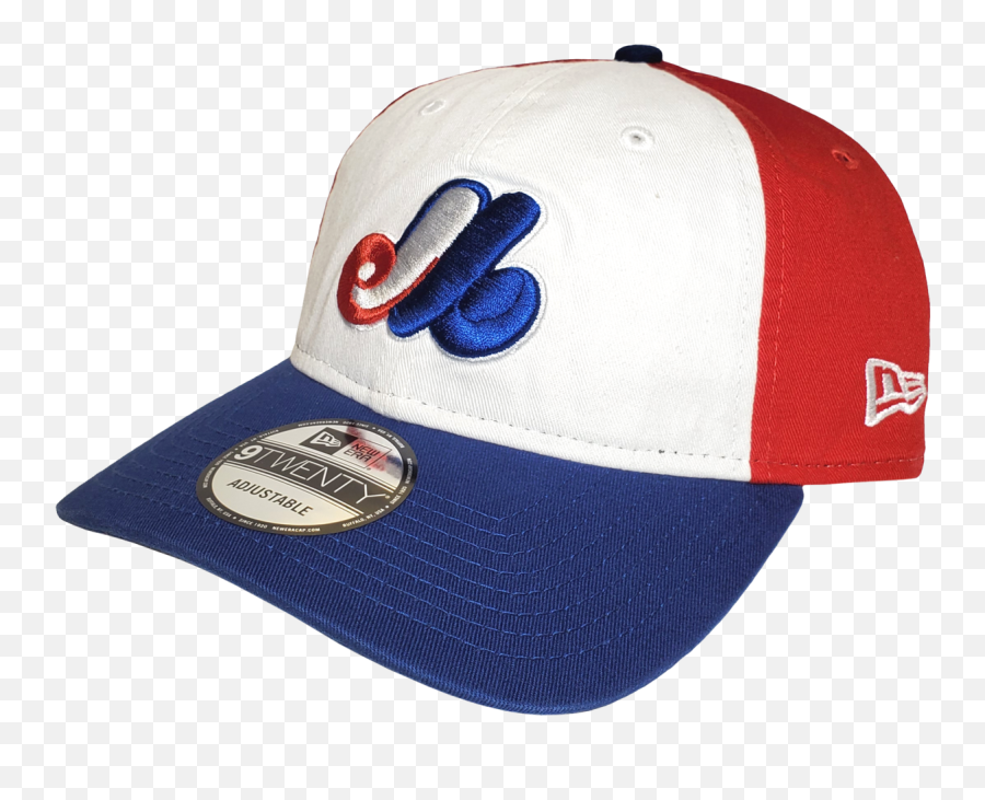 Montreal Expos New Era 9twenty Tri - Colour Adjustable For Baseball Emoji,Montreal Expos Logo