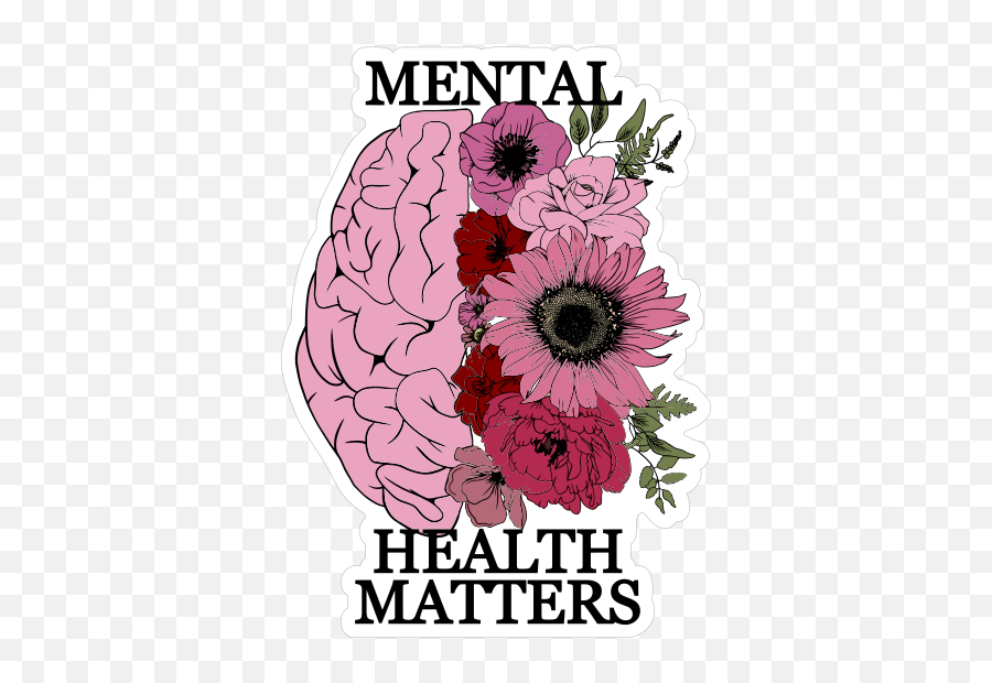 Mental Health Matters Sticker - Language Emoji,Mental Health Clipart