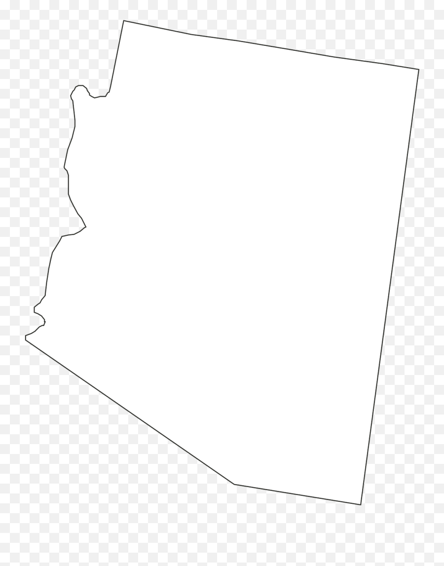 Arizona State Map United States Png Picpng - Arizona Png Emoji,United States Png