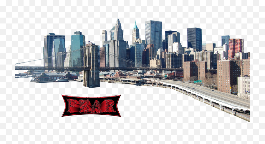 City Skyline - Clip Arts Related To Transparent Png Brooklyn Bridge Emoji,City Skyline Png