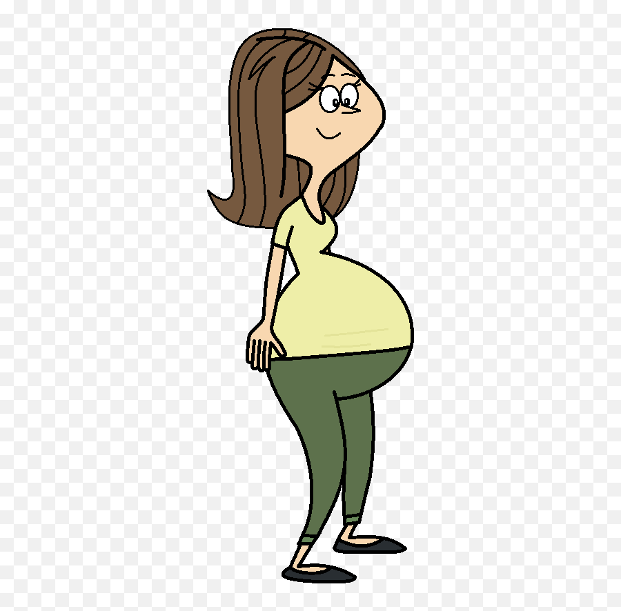 A Pregnant Part By Angry Signs On - Pregnant Lady Part 1 Pregnant Lady Part Emoji,Pregnant Clipart
