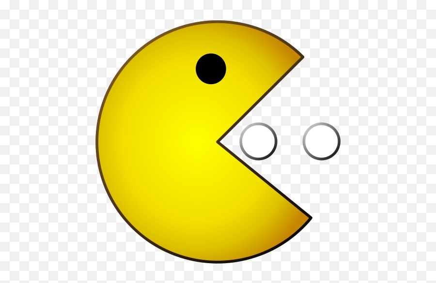 Pin - Pac Man 80s Clipart Emoji,80s Clipart