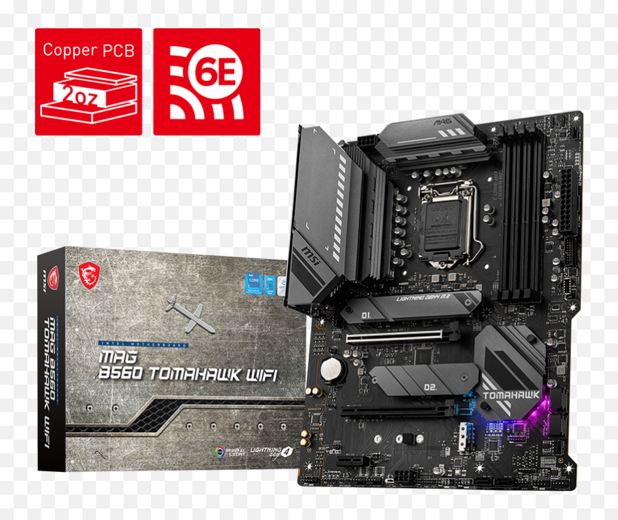 Mag B560 Tomahawk Wifi Motherboard Launched Features - Msi B560 Tomahawk Emoji,Motherboard Png