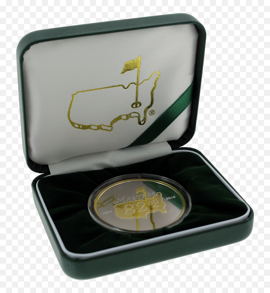 2018 Masters Tournament Collectors Coin - Limited To 500 Solid Emoji,The Masters Logo