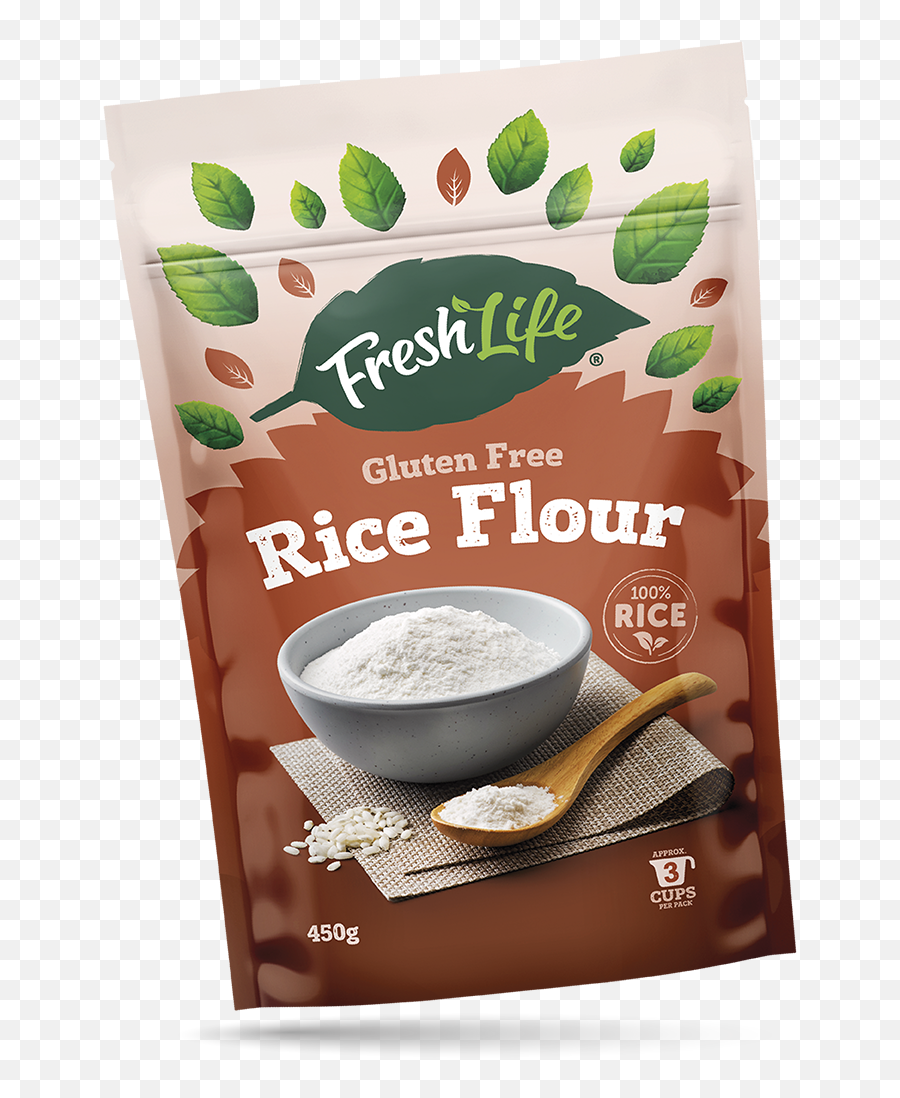 Rice Flour U2014 Fresh Life - Freshlife Gluten Free Almond Flour Emoji,Flour Png