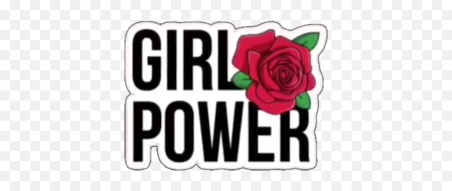 Download Girlpower Girl Power Overlay - Floral Emoji,Girl Power Png