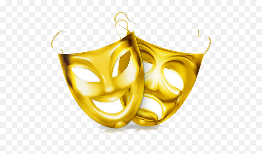 Free Transparent Theatre Png Download - Theater Masks Clipart Transparent Background Emoji,Drama Png