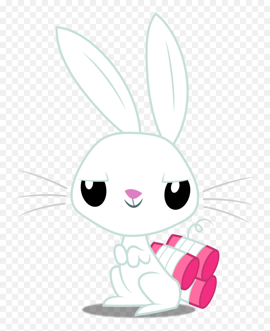Derpy Bunny Transparent Background - Happy Emoji,Bunny Transparent