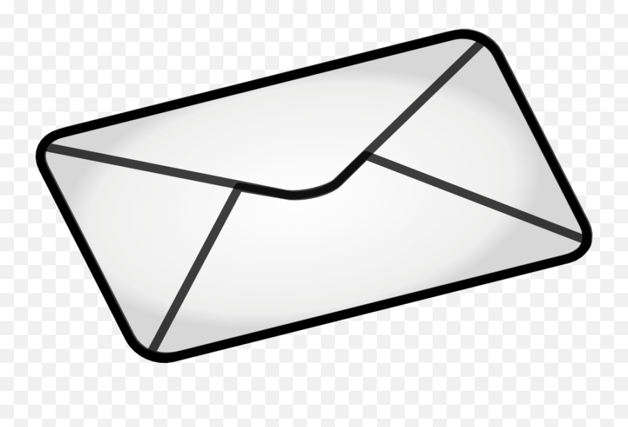 April 2010 - Envelope Clipart Black And White Emoji,Email Clipart