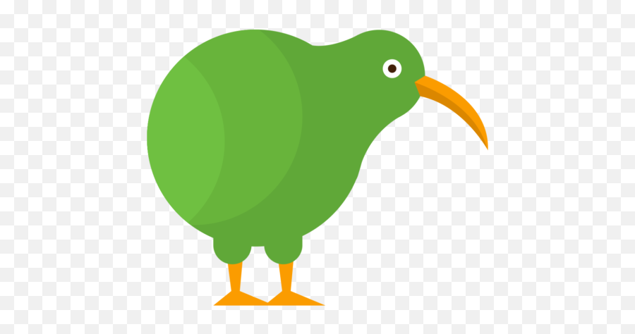 Cropped - Kiwi Bird Cartoon Png Emoji,Kiwi Logo