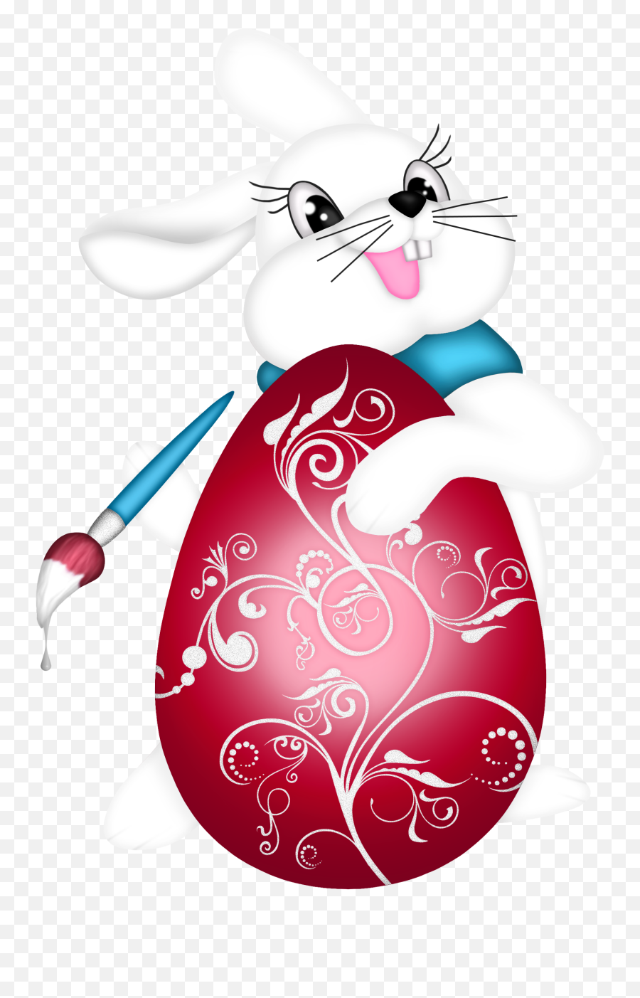 Download And Picture Easter Transparent Egg Bunny Red Emoji,Easter Eggs Transparent