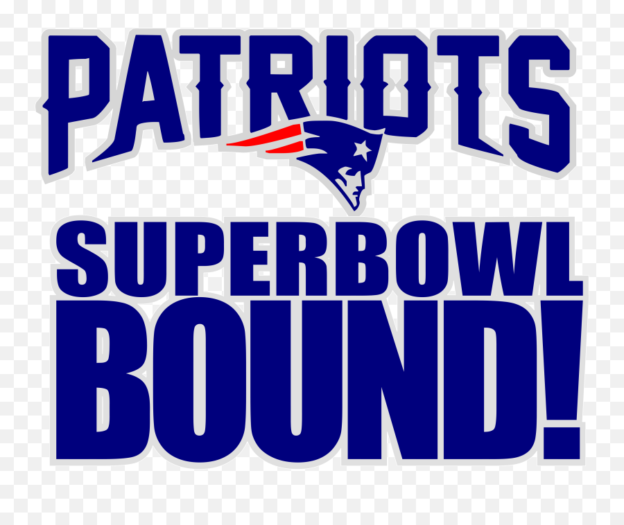 Download Image Of Patriots Superbowl Bound Svg - New England Emoji,New England Patriots Png