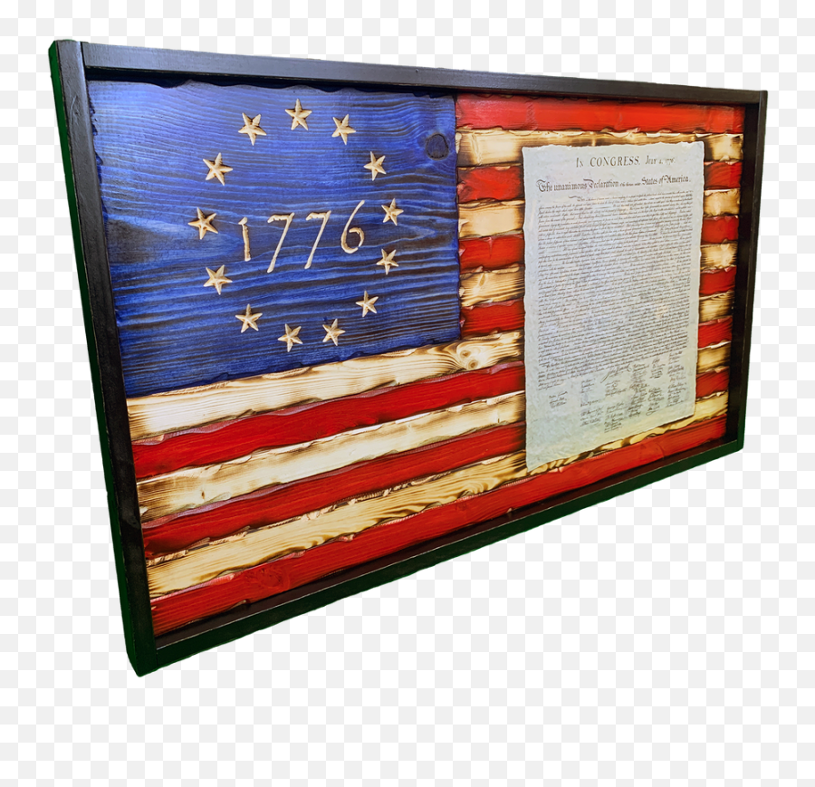 Battle Worn 1776 Declaration Of Independence Carved Wood Emoji,Declaration Of Independence Png