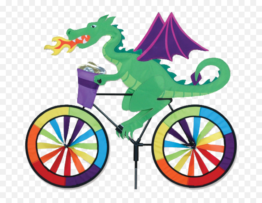 Clipart Bicycle Toy Bike - Dragon Riding A Bike Png Emoji,Ride Bike Clipart