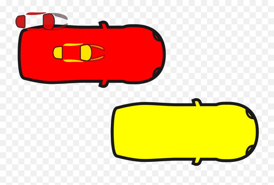 Red Car - Top View Svg Vector Red Car Top View Clip Art Emoji,Car Top View Png