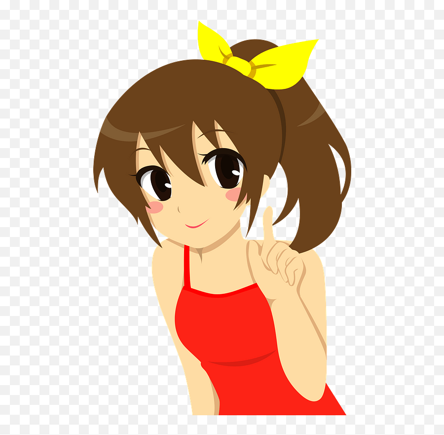 Girl Clipart Free Download Transparent Png Creazilla Emoji,Anime Girl Face Png