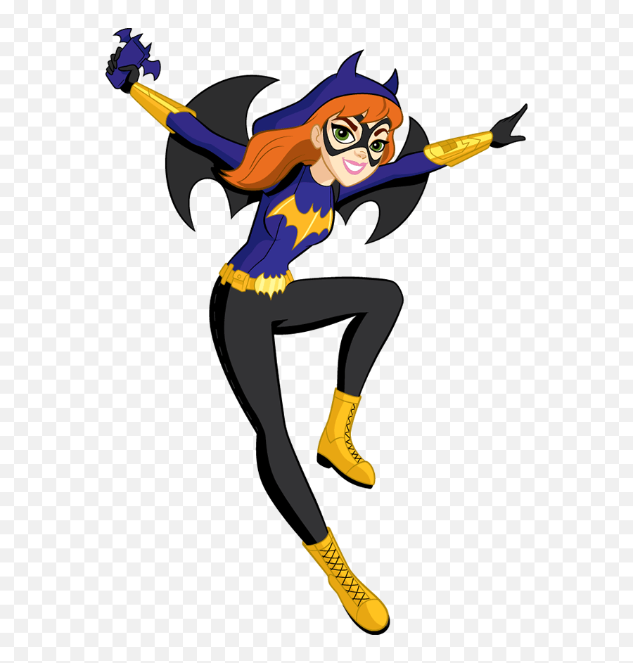 Batgirl - Dc Superhero Girls Clipart Emoji,Batgirl Logo