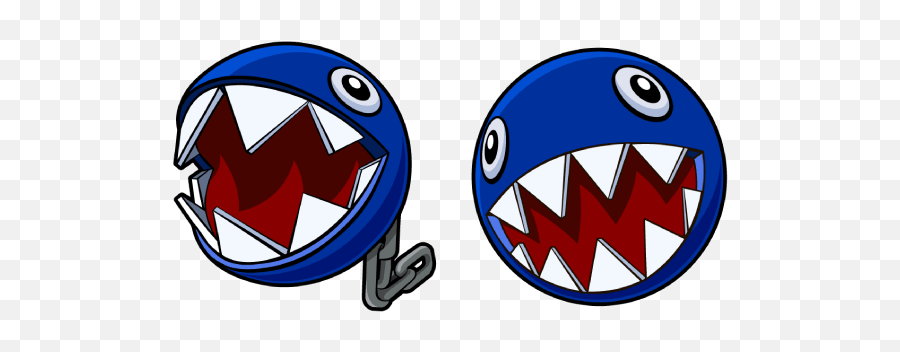 Super Mario Chain Chomp Cursor - Sweezy Custom Cursors Emoji,Waluigi Hat Png
