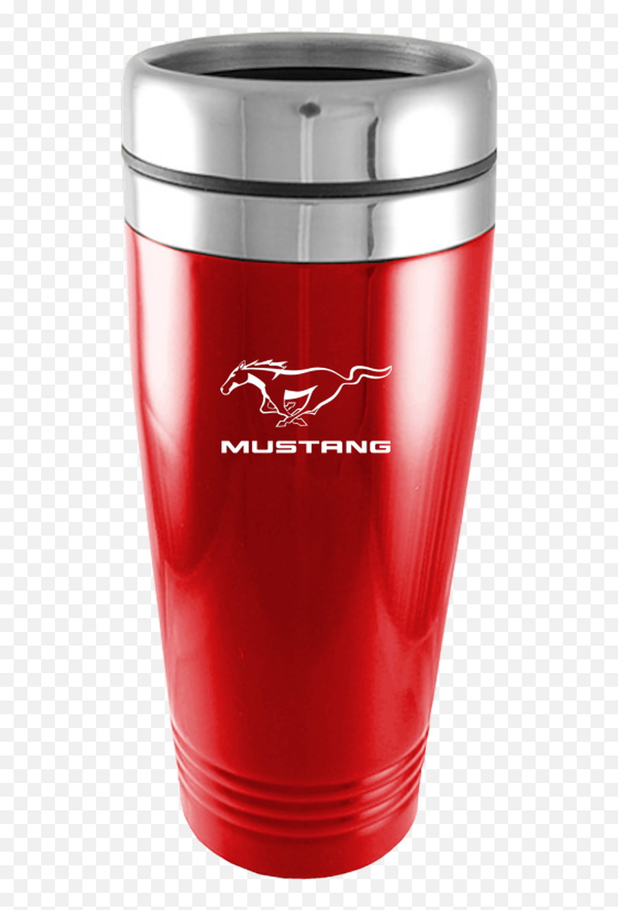 Travel Mug - Red Mustang Running Horse Logo Toyota Thermal Mug Emoji,Mustang Logo