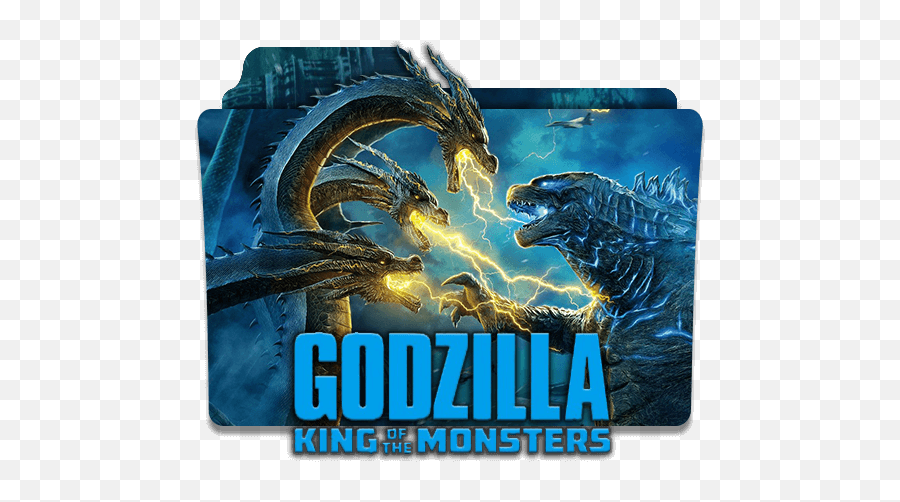 Godzilla 2019 Folder Icon - Godzilla King Of The Monsters Folder Icon Emoji,Godzilla King Of The Monsters Logo