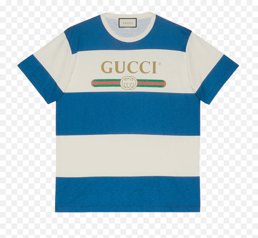 Gucci Logo Striped T - Gucci Emoji,Gucci Logo