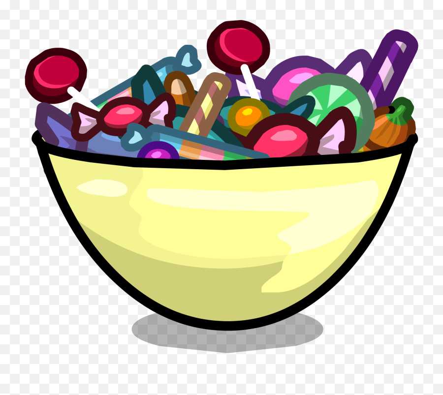 Candy Clipart Bowl Candy - Transparent Candy Bowl Clipart Candy Bowl Clipart Emoji,Candy Clipart