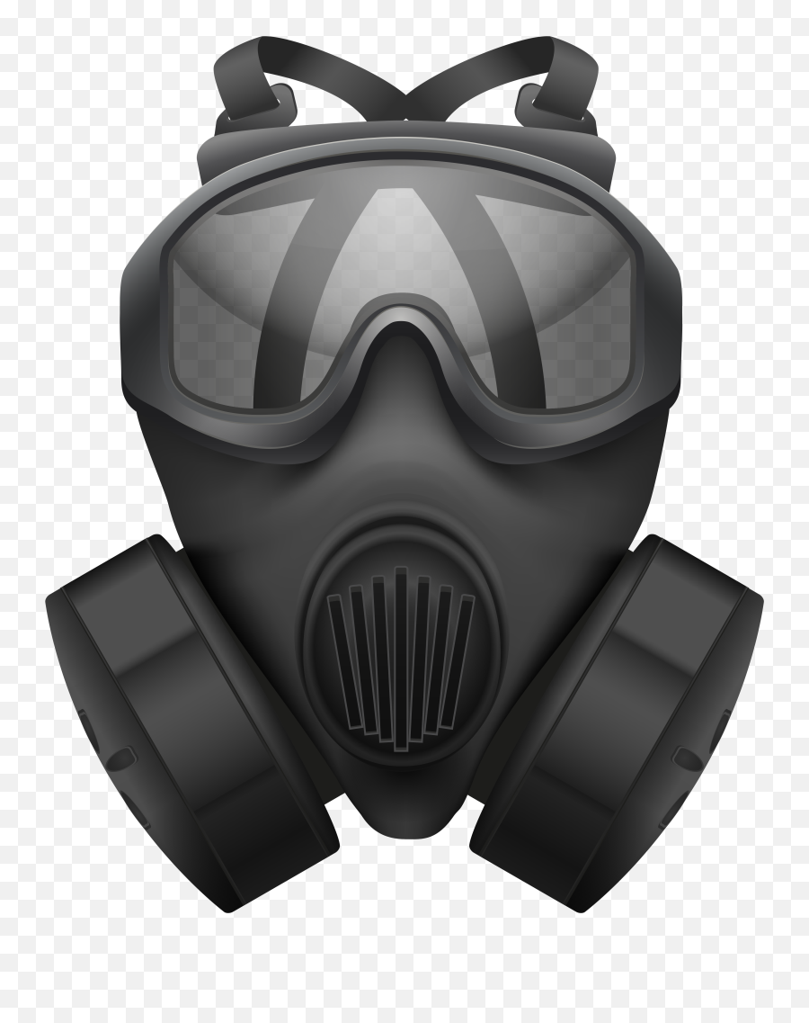 Download Gas Mask Clipart Buffalo - Gas Mask Png Png Image Transparent Cartoon Gas Mask Emoji,Mask Clipart