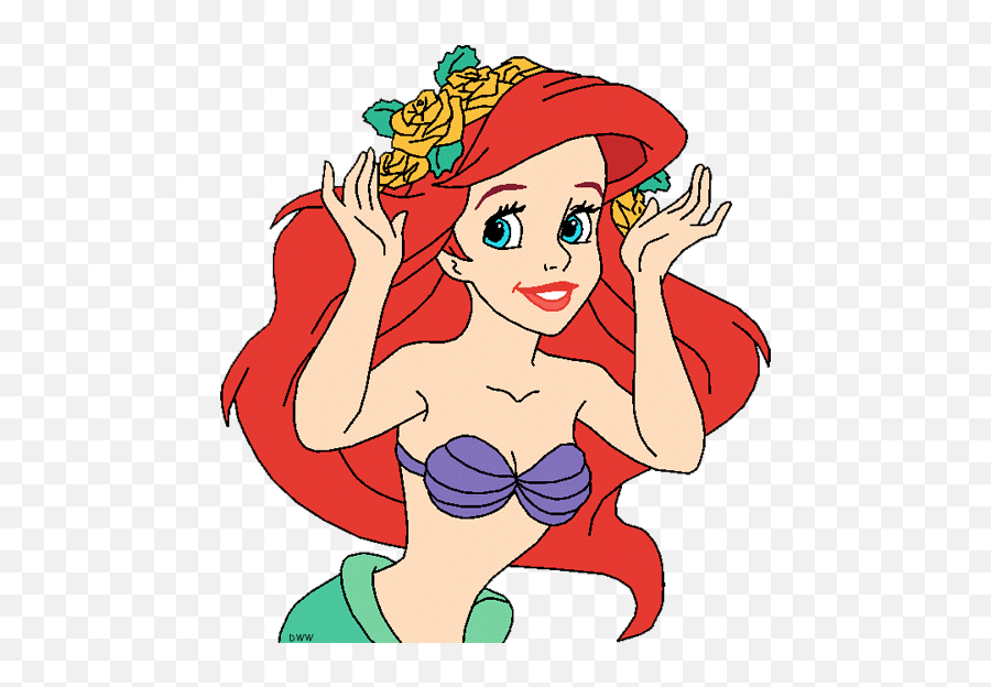 Clip Art Ariel Little Mermaid - Disney Ariel Clipart Emoji,Little Mermaid Clipart